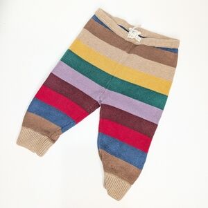 Baby Gap Knit Rainbow Stripe Pants | 6–12 Months